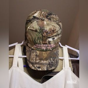 Spotted Dog Sporting Goods Camo Baseball Hat